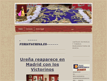 Tablet Screenshot of feriataurina.es